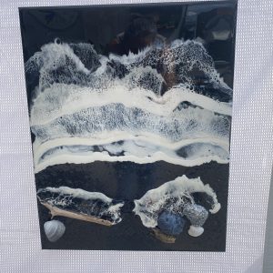 Black Waves on Canvas 16x20 inch $195.00 Black Waves on Canvas 16x20 inch $195.00