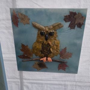 Owl on Canvas 20x20 inch $350.00 Owl on Canvas 20x20 inch $350.00