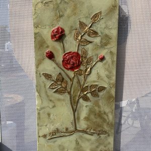 Roses on Canvas 12x24 inch 250.00 Roses on Canvas 12x24 inch 250.00